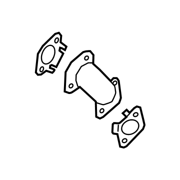 Ford JL3Z-9D477-B Tube - EGR Valve To Exhaust Manifold