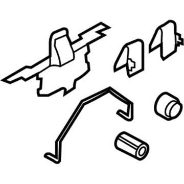 Ford 6U2Z-2321-E Kit - Brake Pad Attachment