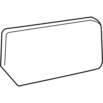 Lincoln 7L1Z-17K707-F Glass Assembly - Rear View Outer Mirror