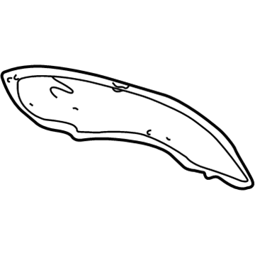 Lincoln XW4Z-10890-AF Mask - Fuel And Temperature