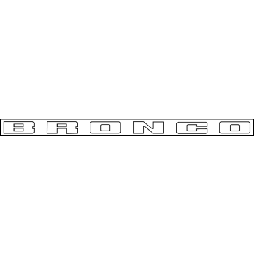 Ford N1PZ-8A224-AA Nameplate