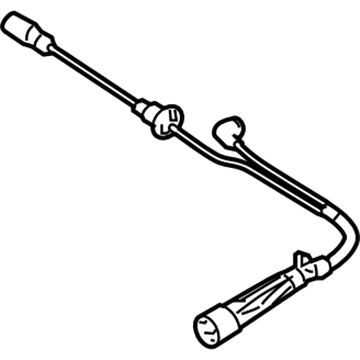 YL8Z-19C827-AA Ford Vacuum Hose Illustration 1 of 1