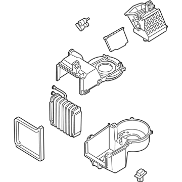 Mercury 6M6Z-19850-AA Evaporator Assembly
