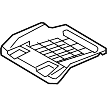 Ford 9L1Z-7863100-A Seat Frame, Front 9L1Z-7863100-A Ford Seat Frame, Front Illustration 1 of 1
