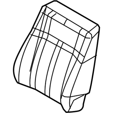 Ford DL1Z-7864811-A Pad - Seat Back
