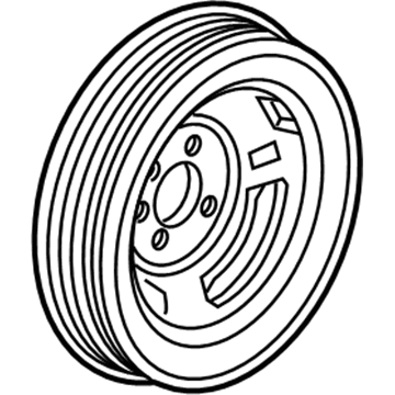 Ford CM5Z-6312-K Pulley - Crankshaft