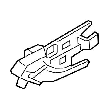 Lincoln Corsair Interior Door Handle - LJ7Z-7822601-AD