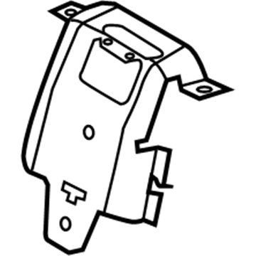 Ford BB5Z-78613D10-A Guide - Rear Seat Belt