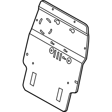Ford BB5Z-7860508-D Panel Assembly - Back