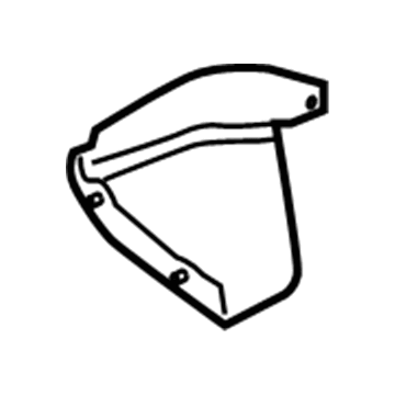 Ford 8G1Z-19E918-A Shield - Pulley Protecting