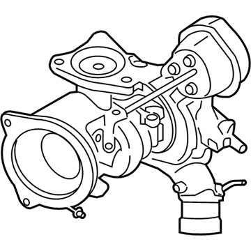 Ford CJ5Z-6K682-L Turbocharger Assembly