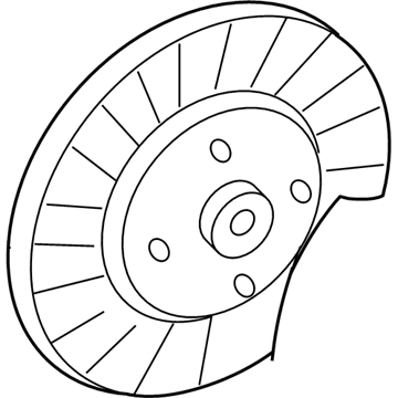 Ford 7C3Z-7550-A Disc Assembly - Clutch