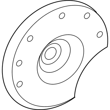 Ford 5C3Z-6375-AA Flywheel Assembly