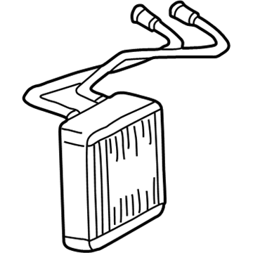Ford H2MZ-18476-L Heater Assembly - Less Radiator