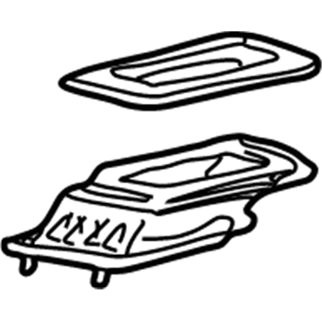 Ford F81Z-19A618-AA Duct - Air