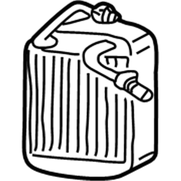 Ford 4C3Z-19860-AB Core - Air Conditioning Evaporator