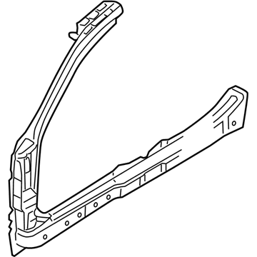 Ford 9E5Z-5424300-A B Pillar Assembly