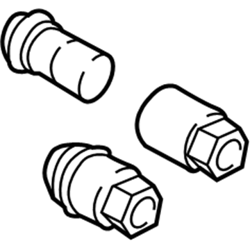 Ford EK4Z-1A043-A Nut - Wheel