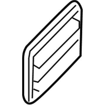 Ford AG1Z-61280B62-A Grille - Air Inlet