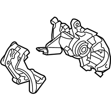 Ford DR3Z-2552-B Caliper Assembly - Brake - Less Pad