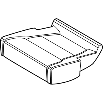Ford NL3Z-1663804-JA Cover Assembly - Rear Seat Cushion
