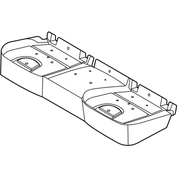 Ford N1WZ-6063840-J Seat Cushion Pad