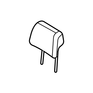 Ford N1WZ-26611A08-GB Headrest, Outer