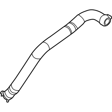 Ford BT4Z-3691-A Hose Assembly - Reservoir To Pump