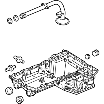 Ford DC3Z-6675-C Pan Assembly - Engine Oil