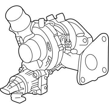 Ford MB3Z-6K682-E Turbocharger
