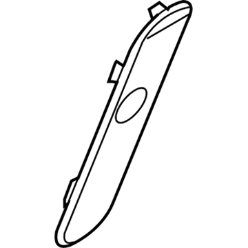 Ford 7C3Z-2660230-BA Cover - Seat Belt Opening