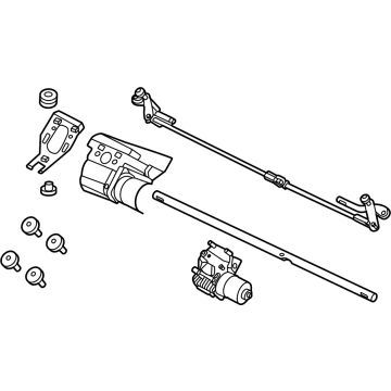 Ford PC3Z-17508-D Motor & Linkage