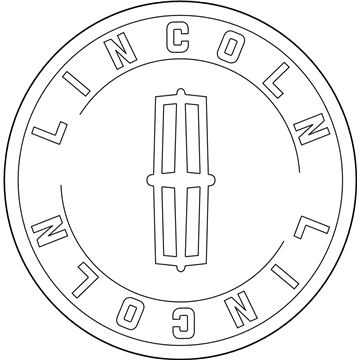 Lincoln Wheel Cover - 8W1Z-1130-D
