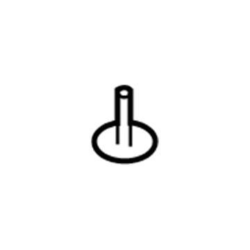 -W707938-S900 Ford Lower Deflector Screw Illustration 1 of 1