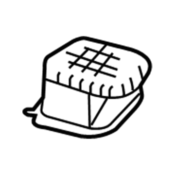 Ford 7L1Z-7802408-A Deflector - Water