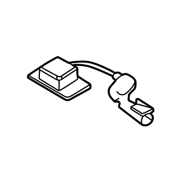 Ford JL7Z-19A391-B Microphone, Rear JL7Z-19A391-B Ford Microphone, Rear Illustration 1 of 1