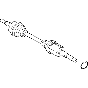 Ford LX6Z-3B437-A Shaft - Front Axle