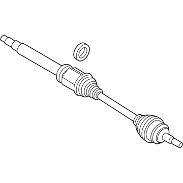 Ford LX6Z-3B436-C Shaft - Front Axle