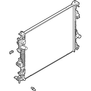 Ford LX6Z-8005-M Radiator Assembly