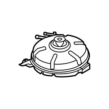 Lincoln LX6Z-8A080-A Tank Assembly - Radiator Overflow
