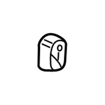 Ford BE8Z-5A262-B Insulator - Rubber
