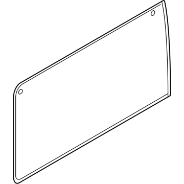 Ford HK4Z-6129711-A Glass - Quarter Window