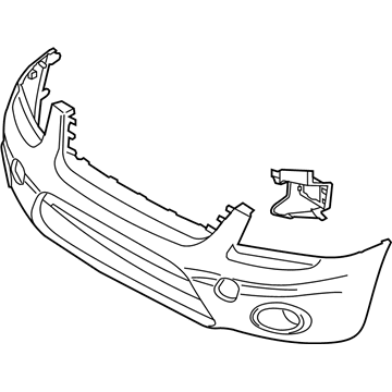 Ford Transit Connect Bumper Cover - 9T1Z-17D957-EB