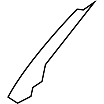 Ford BB5Z-7825504-AA Moulding