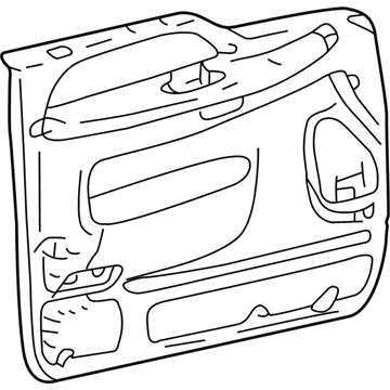 Ford 3C7Z-7823942-BAA Panel Assembly - Door Trim