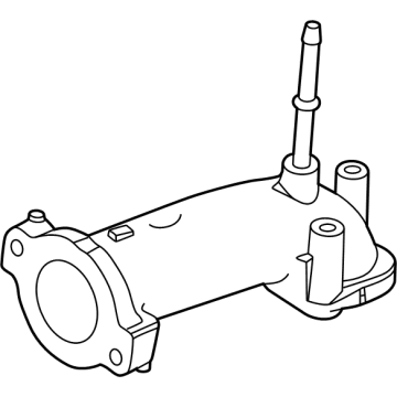 Ford KR3Z-8592-C Water Outlet KR3Z-8592-C Ford Water Outlet Illustration 1 of 1
