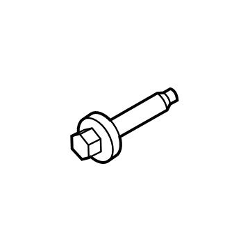 Ford -W714925-S437 Water Pump Bolt -W714925-S437 Ford Water Pump Bolt Illustration 1 of 1