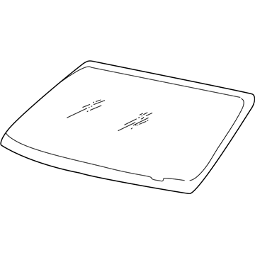 Ford YC3Z-7803100-BA Glass - Windscreen