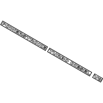 Ford 5C3Z-9942528-AAA Decal - Name Plate