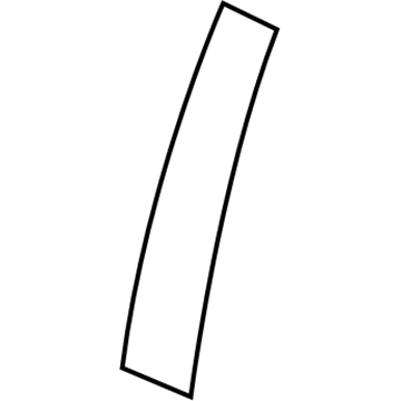 Ford BB5Z-7820554-AC Moulding - Door Window Frame